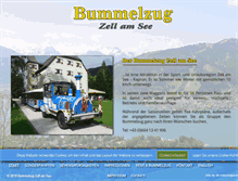 Tablet Screenshot of bummelzug-zellamsee.at